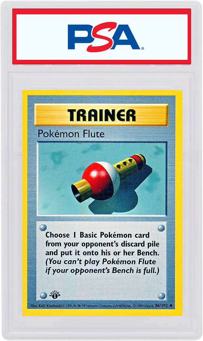 001PK086 86/102 Uncommon Pokemon Flute Base 