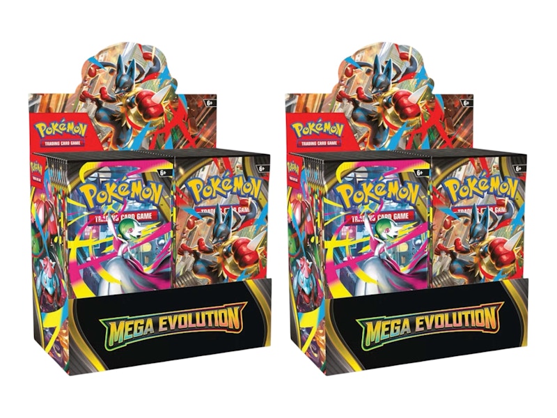 Pokmon Mega Evolution Base Set Booster Box (36 Boosters) 2x Lot - US