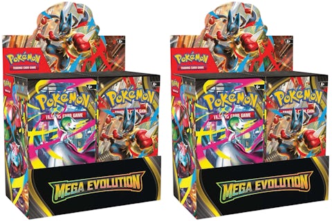 Pokmon Mega Evolution Base Set Booster Box (36 Boosters) 2x Lot - US Pokmon Mega Evolution Base Set Booster Box (36 Boosters) 2x Lot - US