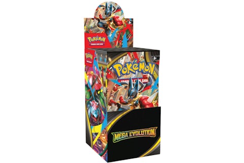 Pokmon Mega Evolution - Base Set Half Booster Box (18 Boosters) - US Pokmon Mega Evolution - Base Set Half Booster Box (18 Boosters) - US