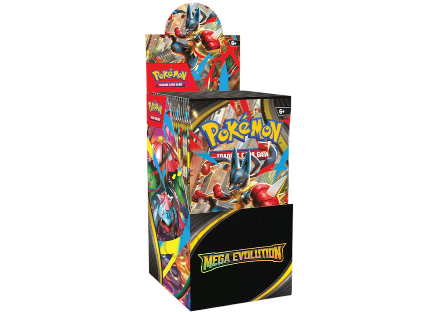 Pokmon Mega Evolution - Base Set Half Booster Box (18 Boosters) - US Pokmon Mega Evolution - Base Set Half Booster Box (18 Boosters) - US
