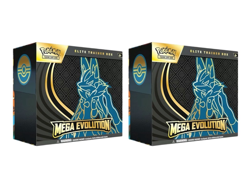 Pokémon Mega Evolution Mega Lucario Elite Trainer Box 2x Lot - JP