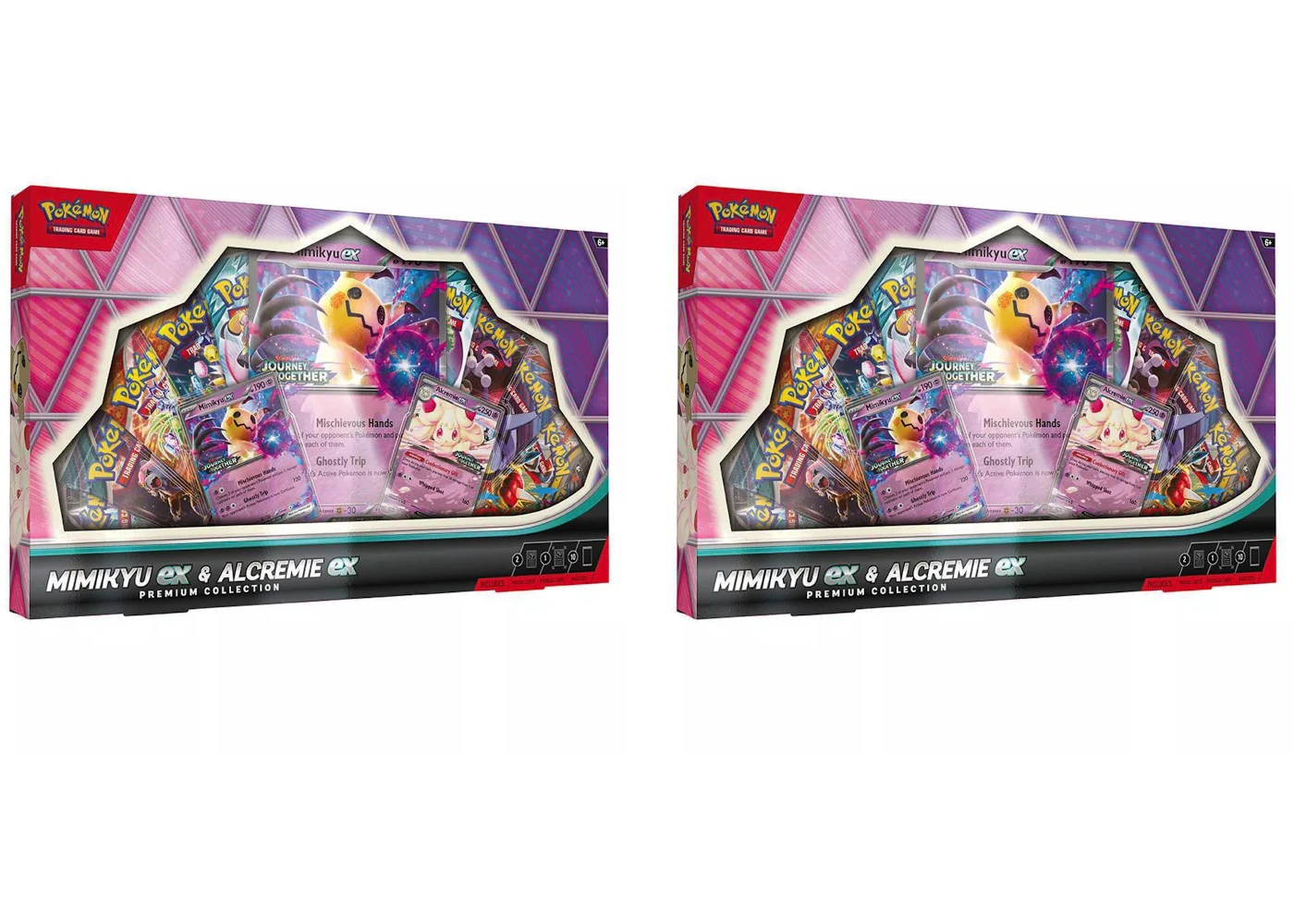 Pokmon Mimikyu ex & Alcremie ex Premium Collection 2x Lot - US Pokmon Mimikyu ex & Alcremie ex Premium Collection 2x Lot - US