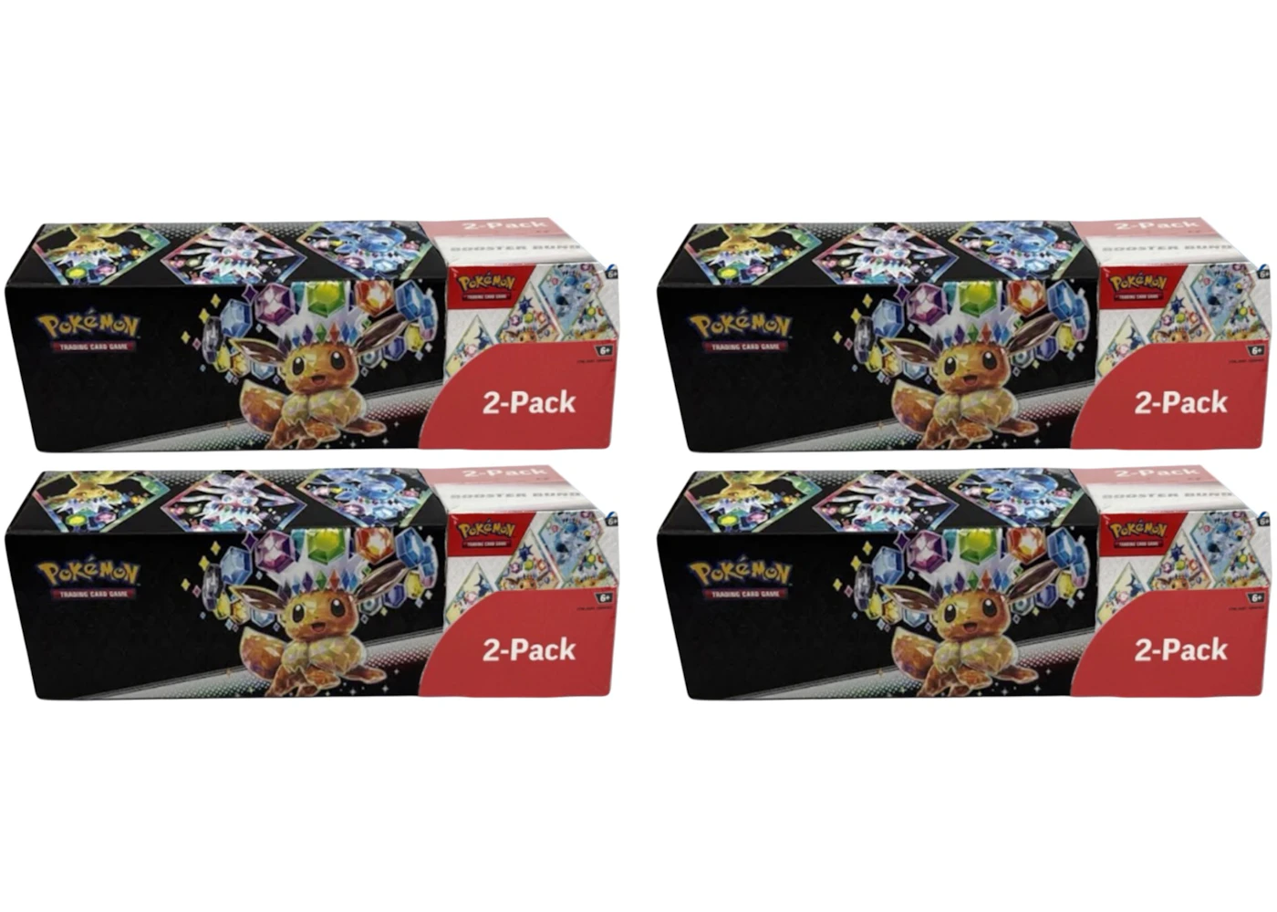 Pokmon Prismatic Evolutions Surprise Box (Sam's Club Exclusive) Booster Bundle 2 Pack 4x Lot - US Pokmon Prismatic Evolutions Surprise Box (Sam's Club Exclusive) Booster Bundle 2 Pack 4x Lot - US