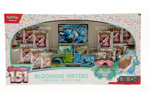 Pokmon Scarlet & Violet 151 Blooming Waters Premium Collection Box - US Pokmon Scarlet & Violet 151 Blooming Waters Premium Collection Box - US