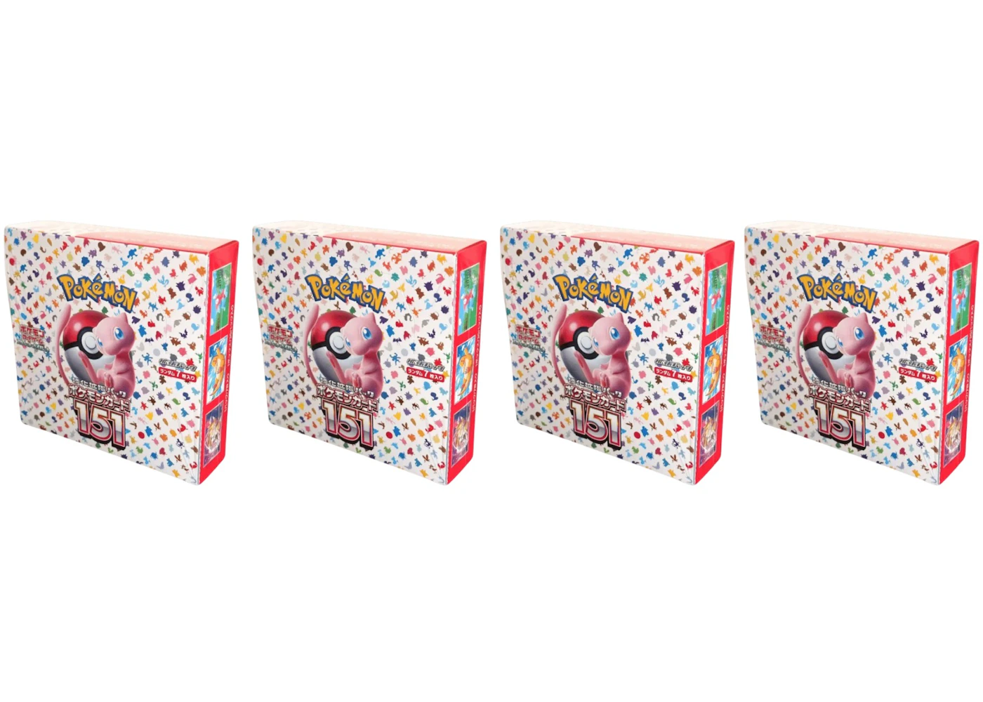 Pokmon Scarlet & Violet 151 Booster Box (Japanese) 4x Lot - US Pokmon Scarlet & Violet 151 Booster Box (Japanese) 4x Lot - US