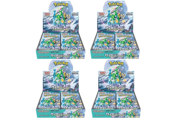 Pokémon Écarlate et Violet Cyber Judge Booster Box 4x Lot (Japonais)
