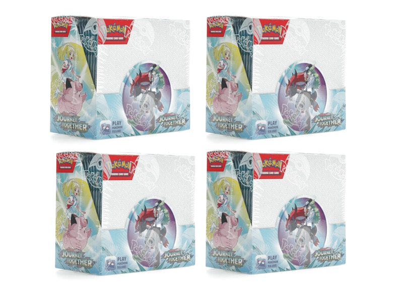 Pokmon Scarlet & Violet Journey Together Booster Box 4x Lot - US