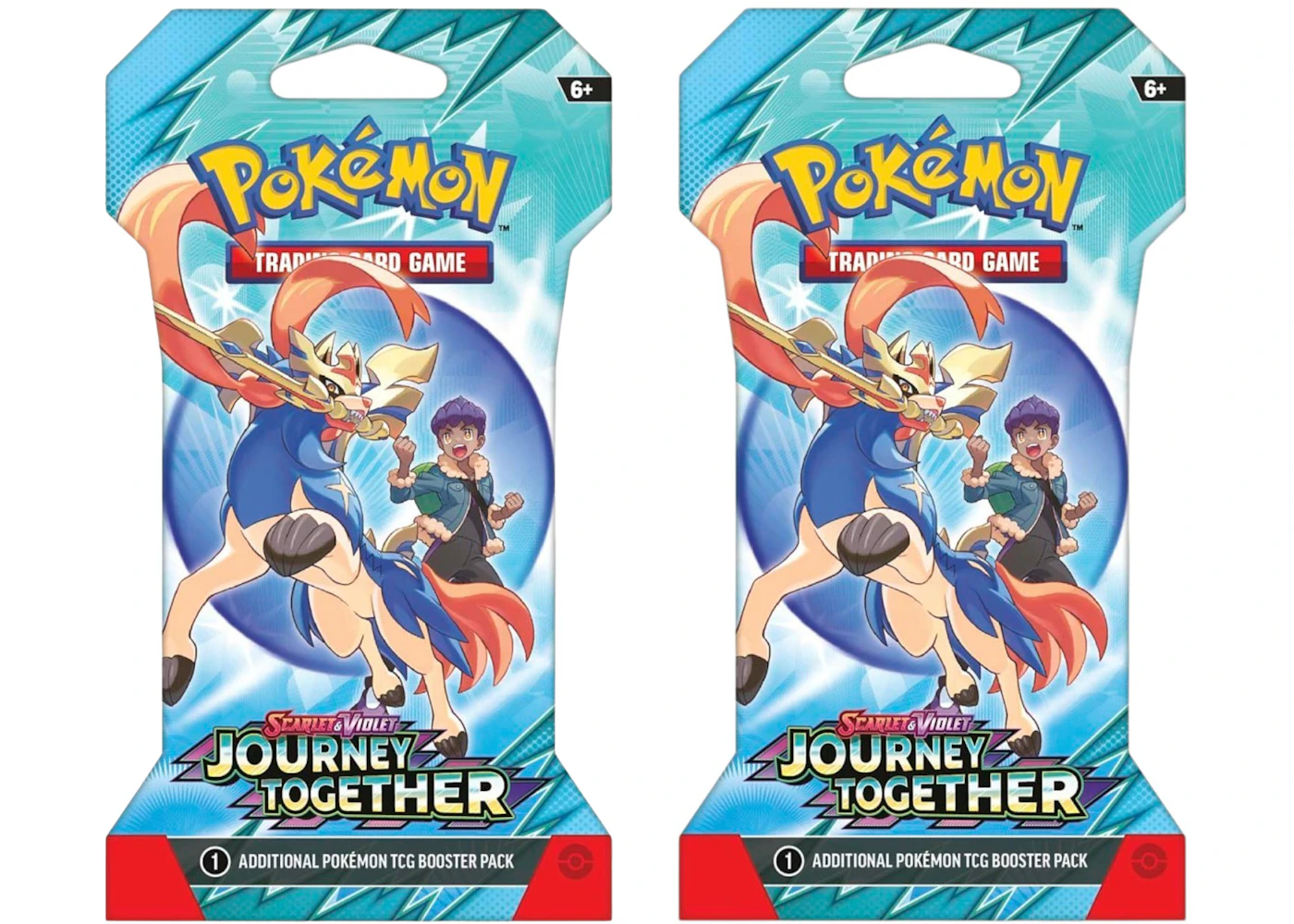 Pokmon Scarlet & Violet Journey Together Booster Pack 2x Lot - US Pokmon Scarlet & Violet Journey Together Booster Pack 2x Lot - US