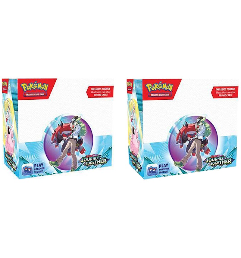 Pokmon Scarlet & Violet Journey Together SV09 Enhanced Booster Box 2x Lot - US Pokmon Scarlet & Violet Journey Together SV09 Enhanced Booster Box 2x Lot - US