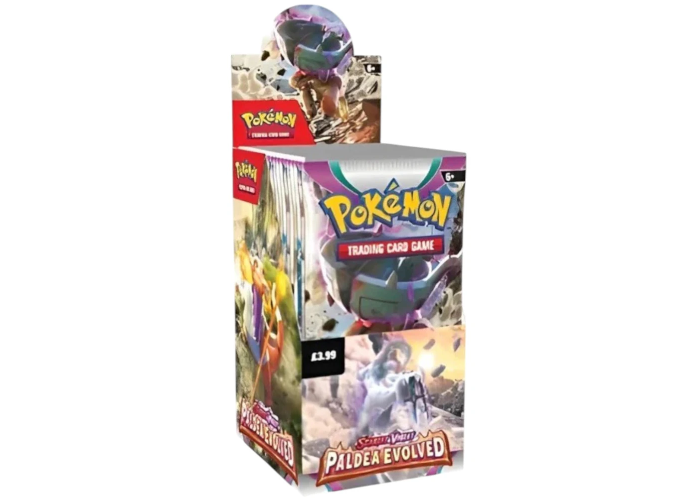 Pokmon Scarlet & Violet Paldea Evolved 18 Pack Booster Box - US Pokmon Scarlet & Violet Paldea Evolved 18 Pack Booster Box - US