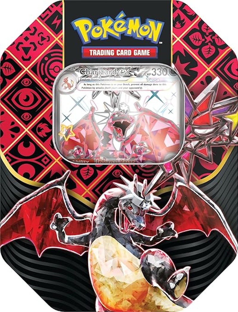 charizard pokemon card paldean fates Card Holder Set Box Charizard - Exclusivo China main image 1