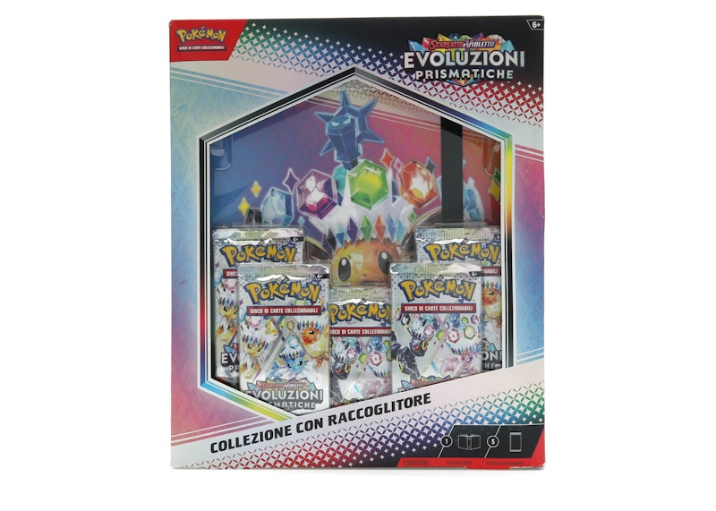 Pokémon Scarlet & Violet Prismastic Evolution Binder Collection (Italian)