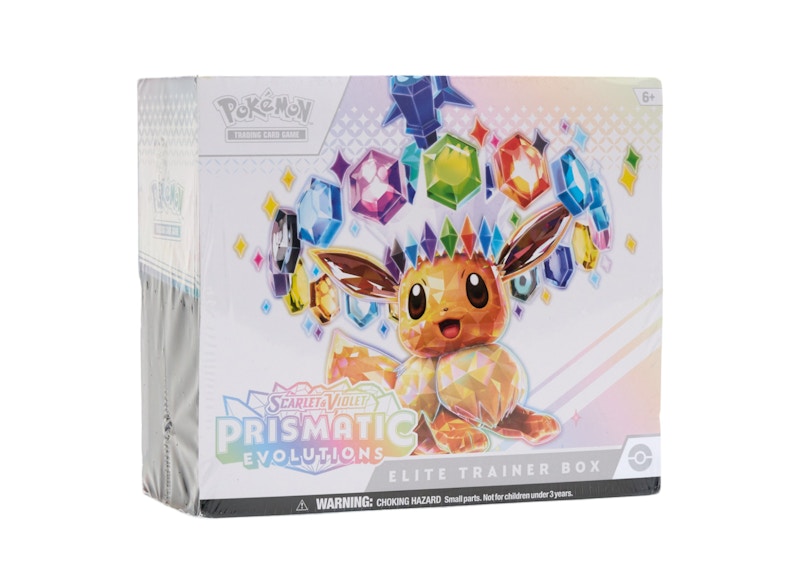 Pokémon Scarlet & Violet Prismatic Evolutions Elite Trainer Box