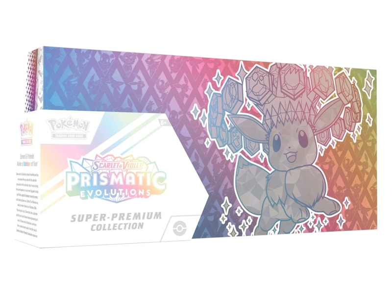 Pokémon Scarlet & Violet Prismatic Evolutions Super Premium