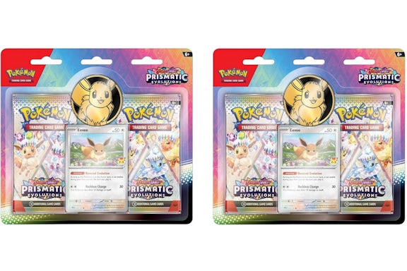Pokémon Scarlet & Violet Prismatic Evolutions 2 Booster Pack Blister Box 2x Lot