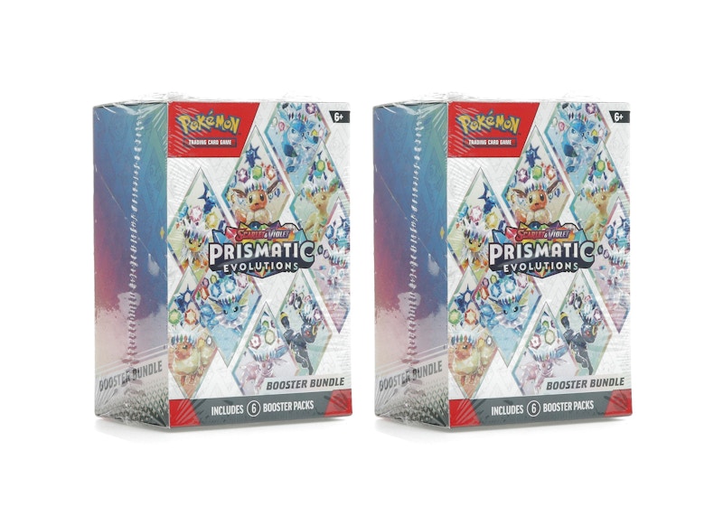 Pokémon Scarlet & Violet Prismatic Evolutions Booster Bundle