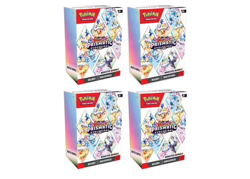 pokemon cards prismatic evolutions booster box Amazon.com: Pokemon TCG: Scarlet & Violet Prismatic Evolutions Booster Pack  (Random Art)