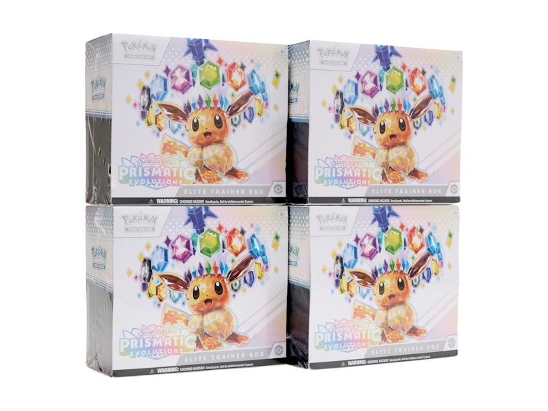 Pokémon Scarlet & Violet Prismatic Evolutions Elite Trainer