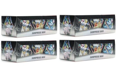 Pokmon Scarlet & Violet Prismatic Evolutions Surprise Box 4x Lot - US Pokmon Scarlet & Violet Prismatic Evolutions Surprise Box 4x Lot - US