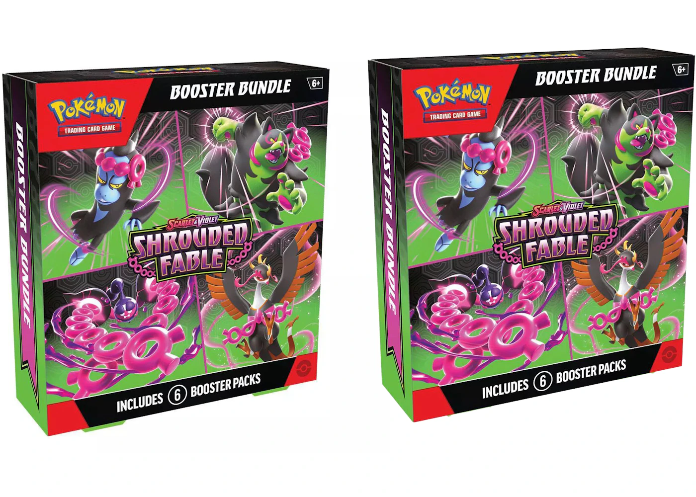 Pokmon Scarlet & Violet Shrouded Fable Booster Box 2x Lot - US Pokmon Scarlet & Violet Shrouded Fable Booster Box 2x Lot - US