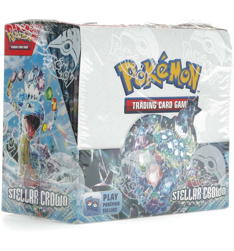 Pokmon Scarlet & Violet Stellar Crown Booster Box - US Pokmon Scarlet & Violet Stellar Crown Booster Box - US