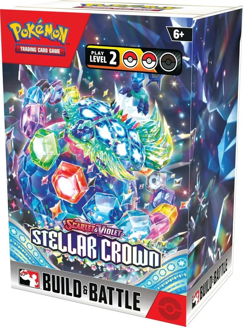 Pokèmon Scarlet & Violet Stellar Crown Build & Battle Box