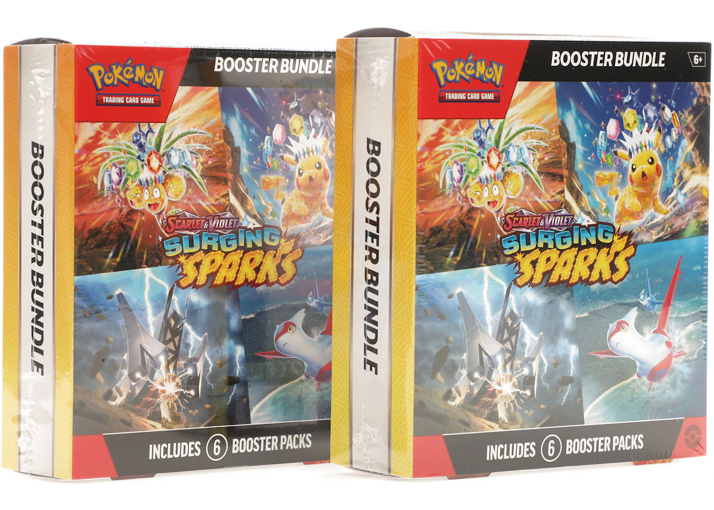 Pokmon Scarlet & Violet Surging Sparks Booster Bundle Box 2x Lot - US Pokmon Scarlet & Violet Surging Sparks Booster Bundle Box 2x Lot - US