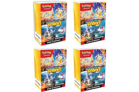 Pokmon Scarlet & Violet Surging Sparks Booster Bundle Box 4x Lot - US Pokmon Scarlet & Violet Surging Sparks Booster Bundle Box 4x Lot - US