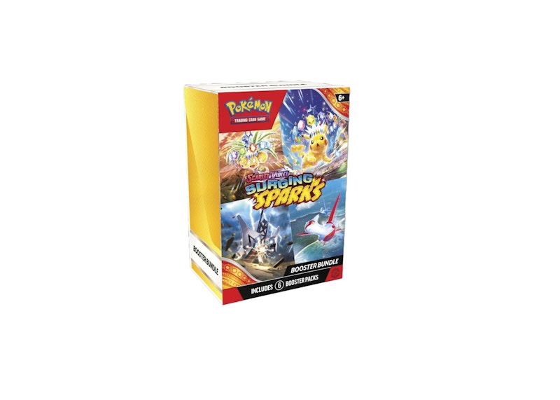 【英語版】Surging Sparks シュリンク付き未開封BOX Pokémon Scarlet & Violet Surging Sparks Booster Bundle Box - US