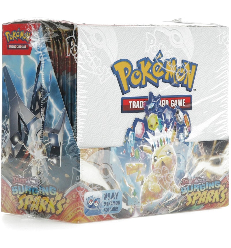 Pokmon Scarlet & Violet Surging Sparks Booster Display Box - US Pokmon Scarlet & Violet Surging Sparks Booster Display Box - US