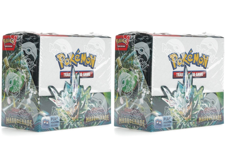 【在庫あり】 Scarlet Pokémon & 2x Box Booster Masquerade Twilight Violet ポケモンカードゲーム