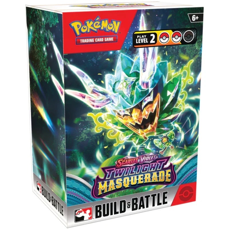 Pokèmon Scarlet & Violet Twilight Masquerade Build & Battle Box