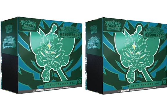 Pokémon Scarlet & Violet Twilight Masquerade Elite Trainerbox, 2 Stück