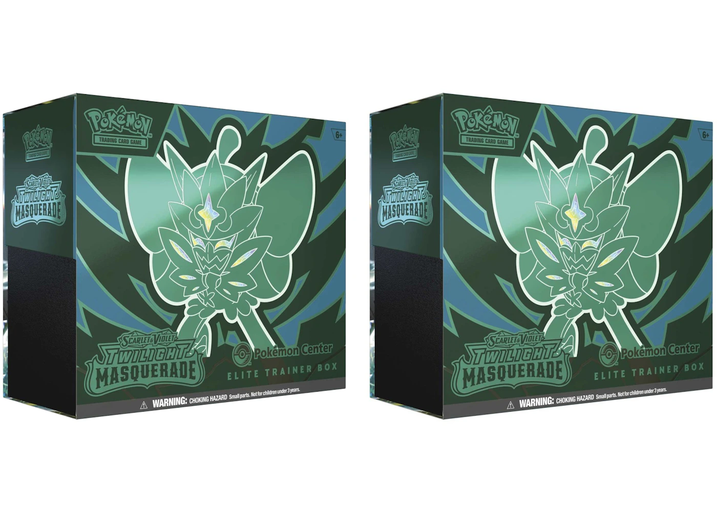 Pokmon Scarlet & Violet Twilight Masquerade Pokemon Center Elite Tainer Box 2x Lot - US Pokmon Scarlet & Violet Twilight Masquerade Pokemon Center Elite Tainer Box 2x Lot - US