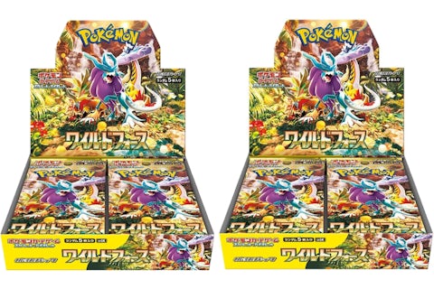 Pokmon Scarlet & Violet Wild Force Booster Box 2x Lot (Japanese) - US Pokmon Scarlet & Violet Wild Force Booster Box 2x Lot (Japanese) - US