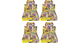 Pokémon Scarlet & Violet Wild Force Booster Box 4x Lot (Japanese)