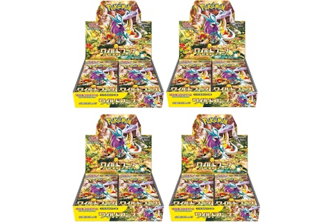 Pokmon Scarlet & Violet Wild Force Booster Box 4x Lot (Japanese) - US Pokmon Scarlet & Violet Wild Force Booster Box 4x Lot (Japanese) - US