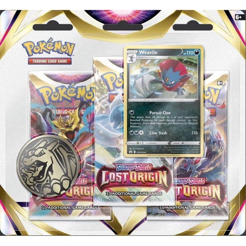 Pokèmon Sword & Shield Lost Origin Weavile Blister Pack - JP