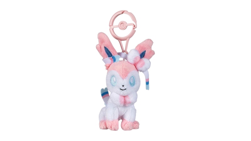 Pokemon Sylveon Adventure Partners Plush Key Chain