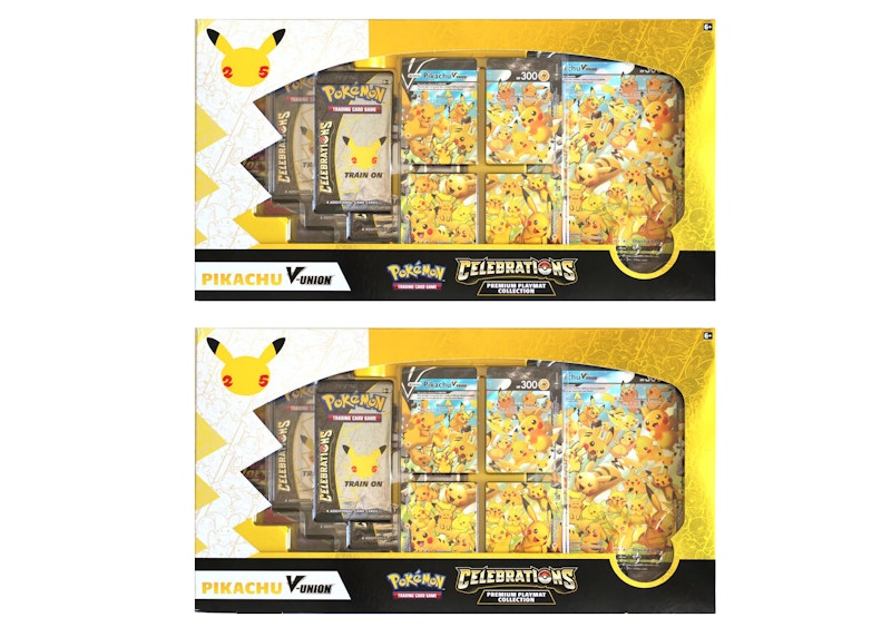 Pokémon TCG 25th Anniversary Celebrations Pikachu V Union Premium