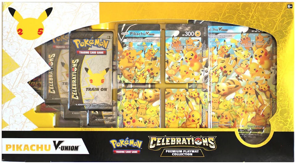 Acheter Coffret Pikachu V-Union Célébrations - Pokémon - Ludifolie