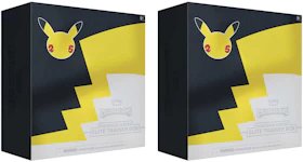 Pokémon TCG 25th Anniversary Celebrations Pokémon Center Exclusive Elite Trainer Box 2x Lot