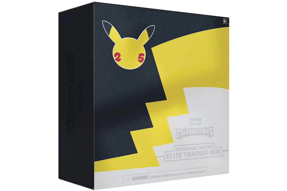 Pokémon TCG 25th Anniversary Celebrations Pokémon Center Exclusive Elite Trainer Box