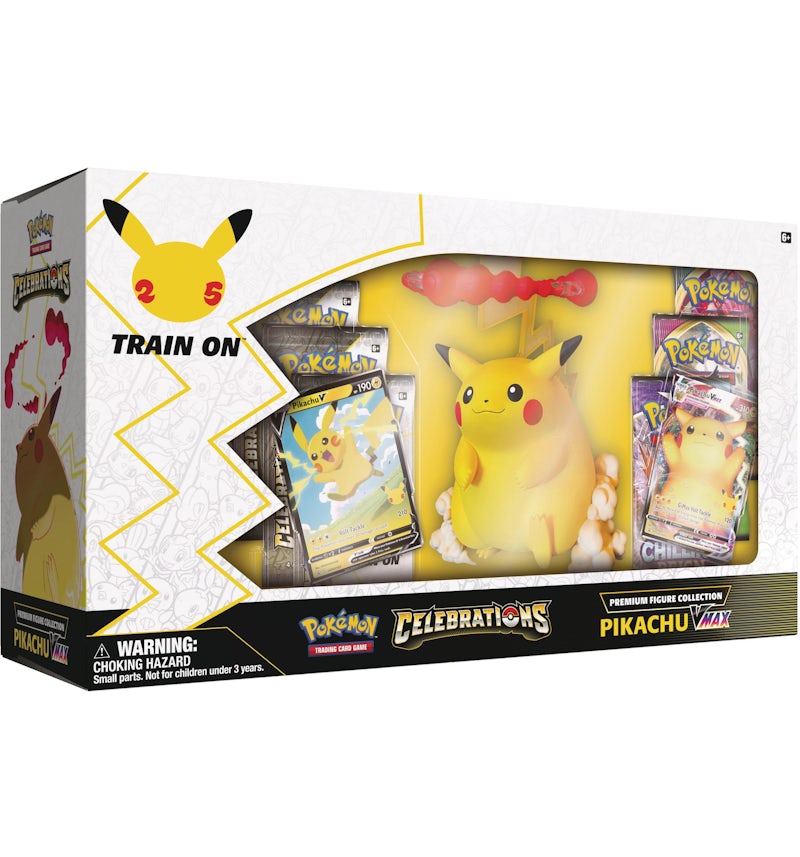 Caja de colección de figuras Pokémon TCG 25th Anniversary