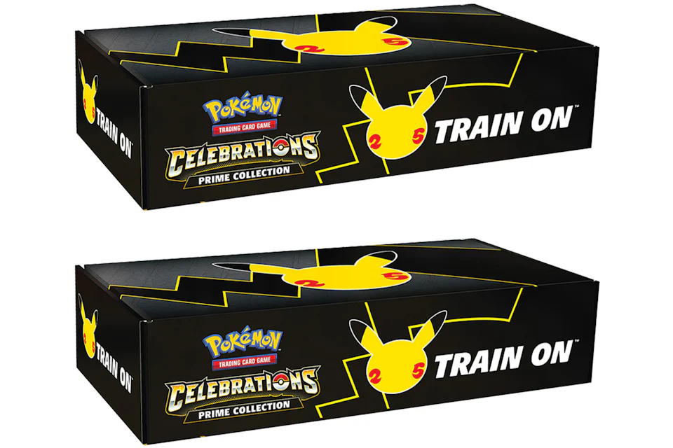 Pokémon TCG 25th Anniversary Celebrations Prime Collection Box 2x Lot