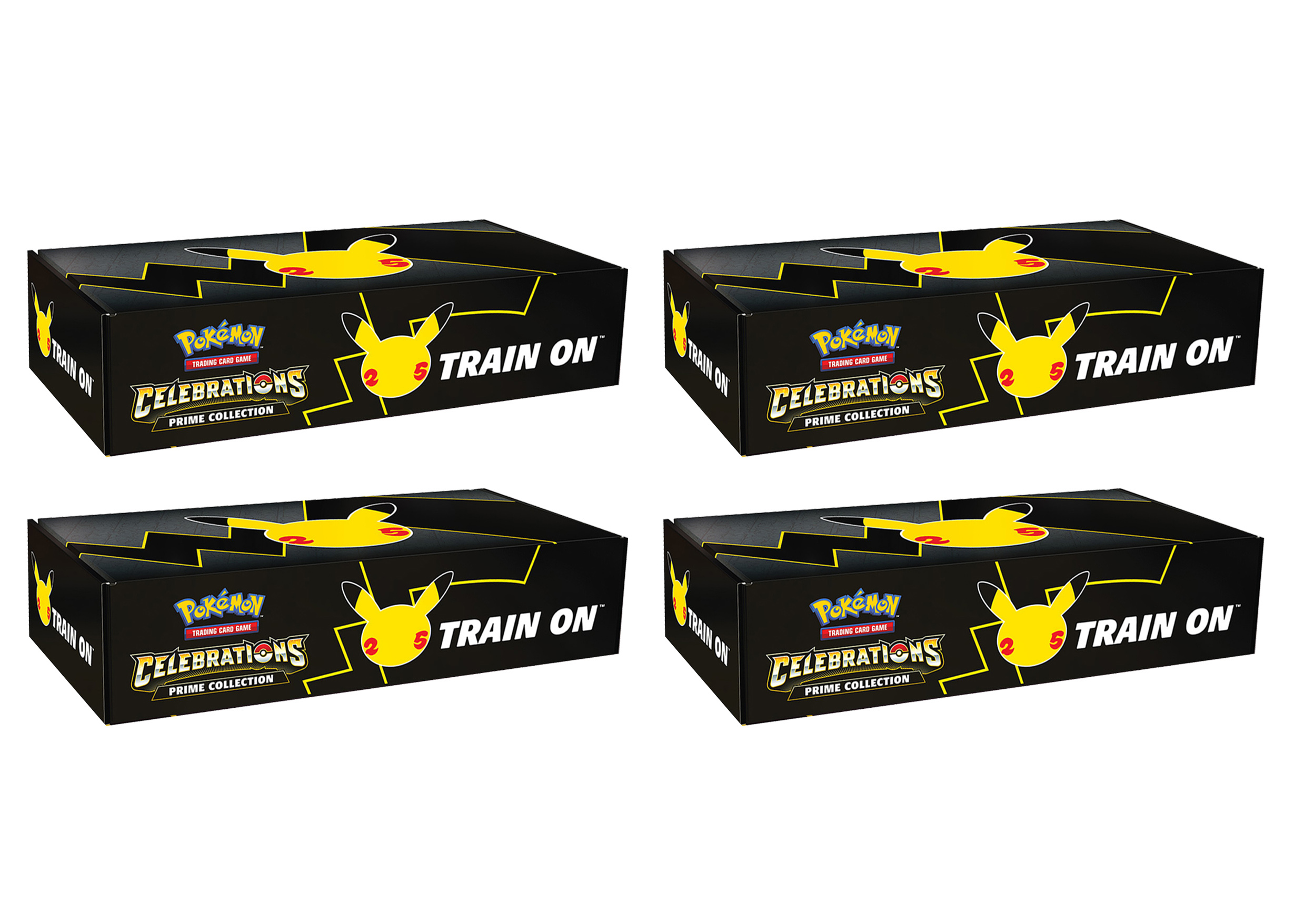 Pokémon TCG 25th Anniversary Celebrations Prime Collection Box 4x Lot