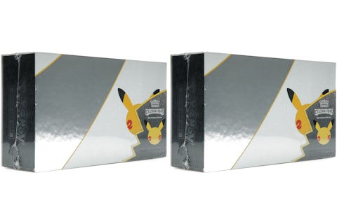 Pokmon TCG 25th Anniversary Celebrations Ultra-Premium Collection Box 2x Lot - US Pokmon TCG 25th Anniversary Celebrations Ultra-Premium Collection Box 2x Lot - US