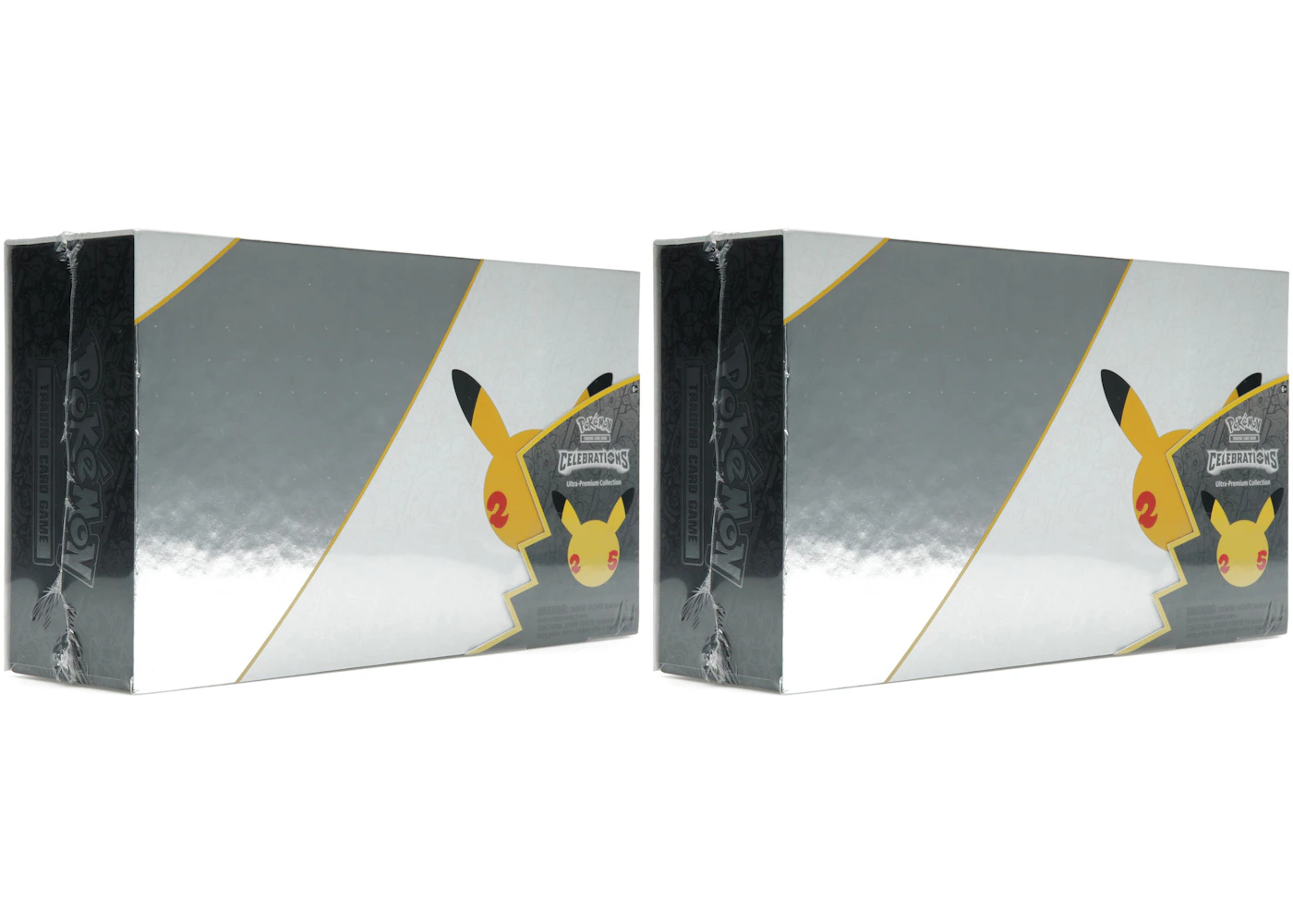 Pokmon TCG 25th Anniversary Celebrations Ultra-Premium Collection Box 2x Lot - US Pokmon TCG 25th Anniversary Celebrations Ultra-Premium Collection Box 2x Lot - US