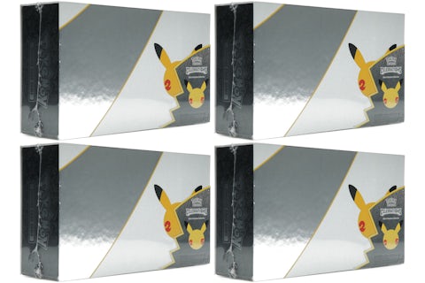 Pokmon TCG 25th Anniversary Celebrations Ultra-Premium Collection Box 4x Lot - US Pokmon TCG 25th Anniversary Celebrations Ultra-Premium Collection Box 4x Lot - US